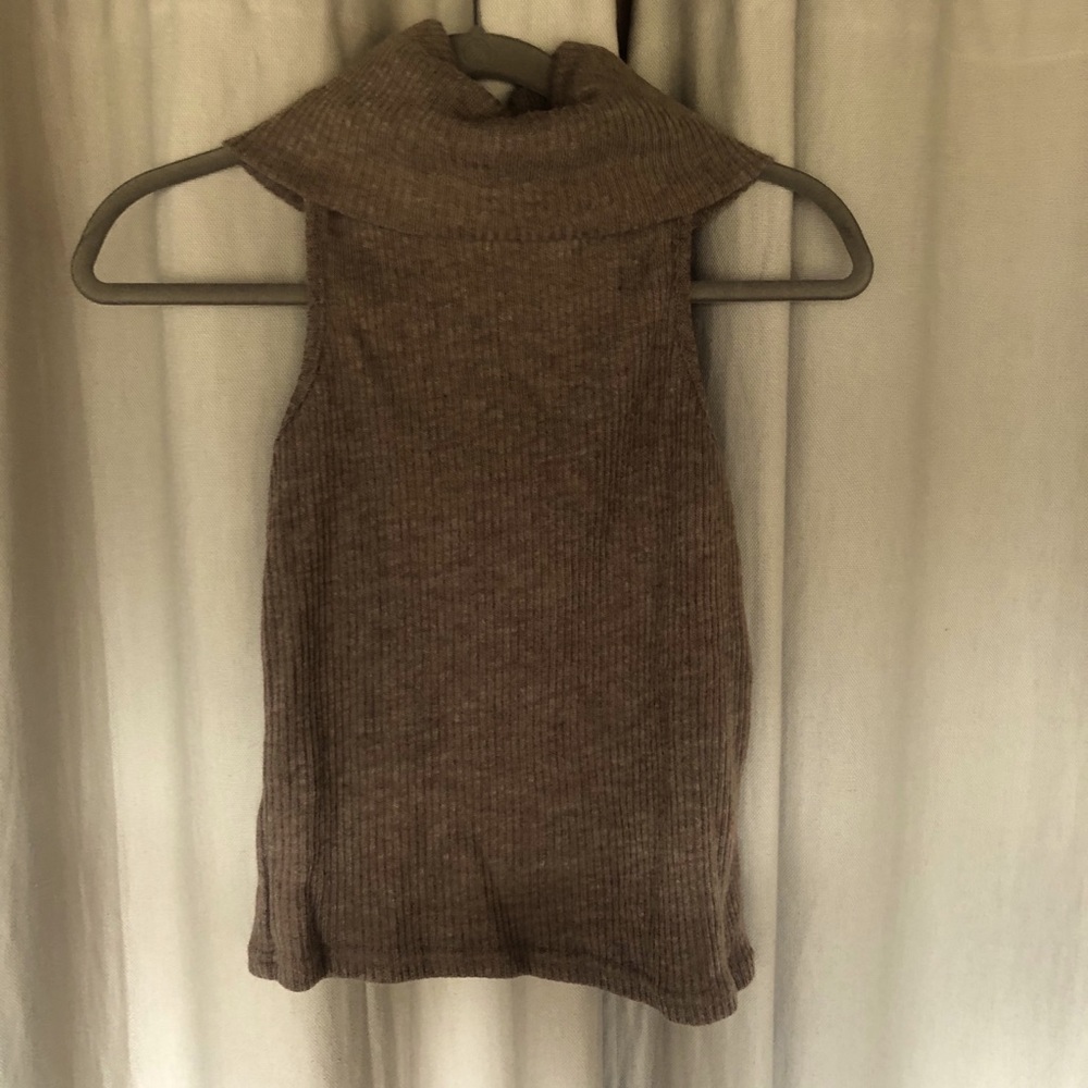 Dolls Kill Glamorous Sleeveless Mock Neck Crop